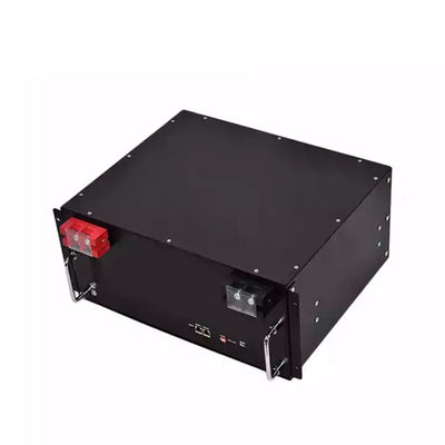Lo scaffale del server del pacchetto della batteria di Smart 51.2v 48V Lifepo4 ha montato 5kw 100ah