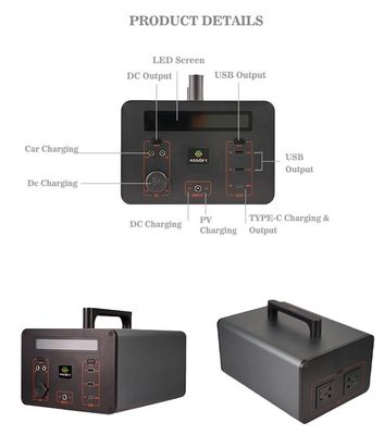Centrale elettrica ricaricabile del generatore della batteria Lifepo4 Wh 1000 150w 350W 500wh per l'automobile elettrica