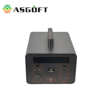 generatore solare portatile 12V 5A della centrale elettrica 1000w della batteria all'aperto 220V