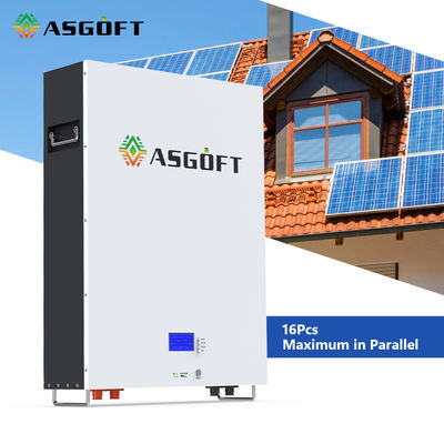 Volt ibrido 5KWh della batteria solare 51,2 V 48 di Powerwall del litio di griglia LiFePO4