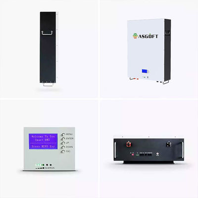 Volt ibrido 5KWh della batteria solare 51,2 V 48 di Powerwall del litio di griglia LiFePO4