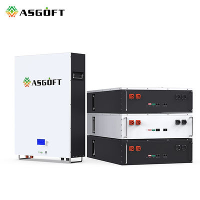 Batteria inserita/disinserita di volt 10kw Powerwall Lifepo4 di griglia 48 della casa a energia solare di stoccaggio 48v 5kw 10kwh 200ah della famiglia