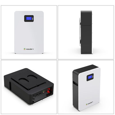 6000 batteria della pila secondaria di immagazzinamento dell'energia della famiglia Lifepo4 di Tesla DOD del ciclo 100ah 5.12kwh