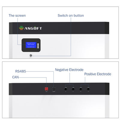 Soluzioni 48V 300ah 400ah 500ah 5kwh della batteria solare del ODM Lifepo4 Powerwall