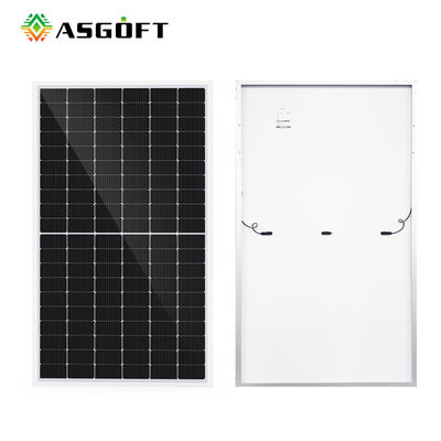 Il PV monocristallino solare flessibile riveste la mono mezza cellula di pannelli 100watt 150 watt di 500w per il sistema domestico di immagazzinamento dell'energia