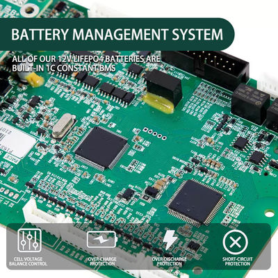 Ion Lithium Lifepo su ordinazione 4 pacchetti della batteria di 12v 120AH per EV