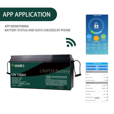 Volt Li Ion Battery Pack della batteria 100ah 150AH 12 di ASGOFT Lipo4 Lifepo4