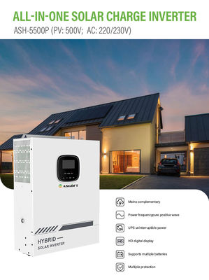 Ibrido solare del ODM su CC dell'invertitore 3.5KW 5.5KW di griglia a CA 12V