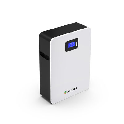 esposizione incorporata del litio 100Ah 5.12kwh 10kw BMS Powerwall With Lcd della batteria di 48v 51V Lifepo4