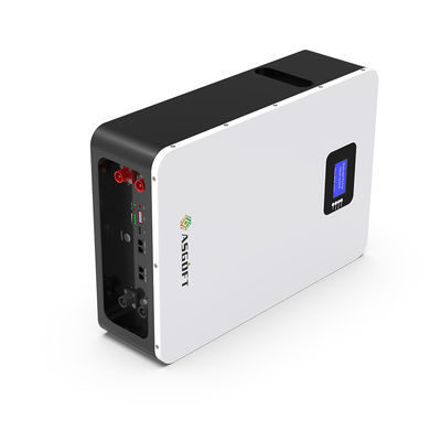 Batteria fissata al muro del litio 48v 100ah 200ah 5Kwh 10Kwh LifePo4 di potere della batteria 20kw 5Kw del sistema solare di Asgoft