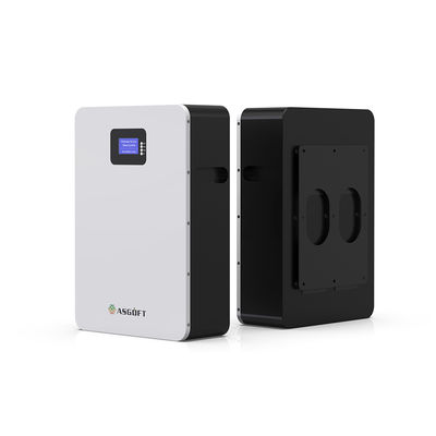 esposizione incorporata del litio 100Ah 5.12kwh 10kw BMS Powerwall With Lcd della batteria di 48v 51V Lifepo4