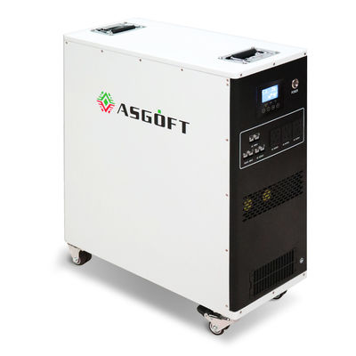 Tutti in uno stoccaggio portatile della batteria con 220Ah la batteria di tensione MPPT di capacità 25.6V con le ruote e la maniglia chiudibili a chiave