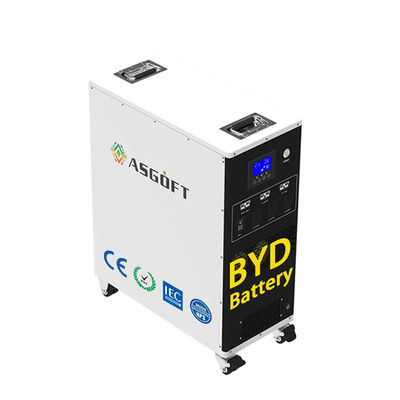 Generazione mobile dell'uscita dell'invertitore del pacchetto 3KW della batteria di BESS Portable 6Kwh lifepo4