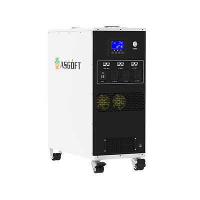6kwh Accumulatore litio-ione tutto in un invertitore ibrido 3kw della centrale elettrica portatile