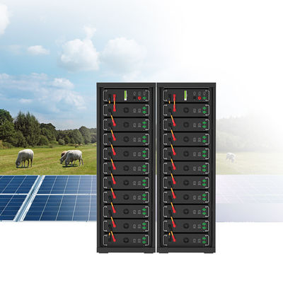 Batteria di stoccaggio di energia solare commerciale da 100kwh 200KWH Lifepo4 Hybrid Inverter Battery Energy System
