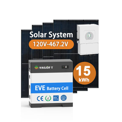 Batteria solare ad alta tensione 15kw-40kw Sistema di energia solare per uso domestico Banca di energia solare con batteria al litio