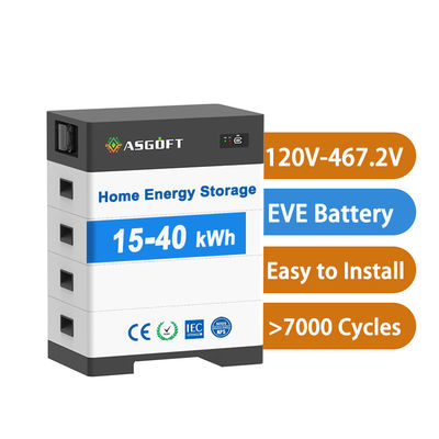 Batteria solare ad alta tensione 15kw-40kw Sistema di energia solare per uso domestico Banca di energia solare con batteria al litio