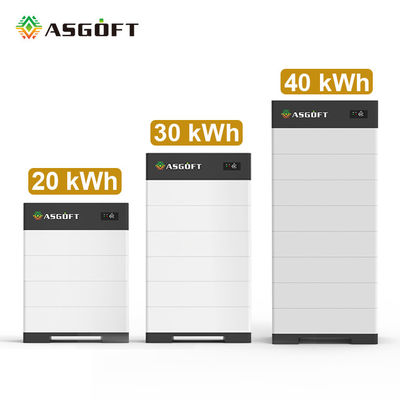 sistema di casse per batterie solari 15kwh 20kwh 25kwh 30kwh 35kwh 40kwh generatore solare impilabile