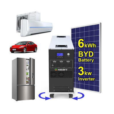 Uscita CA 220-240v/3000W Centrale elettrica Generatore solare Centrale elettrica portatile 3000w