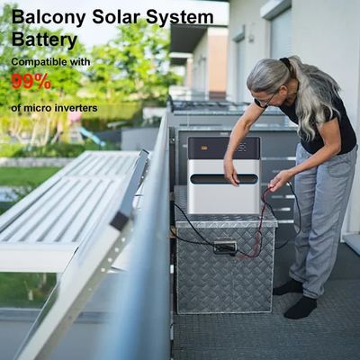 Germania magazzino pronto plug and play 800W balcone sistema solare batteria