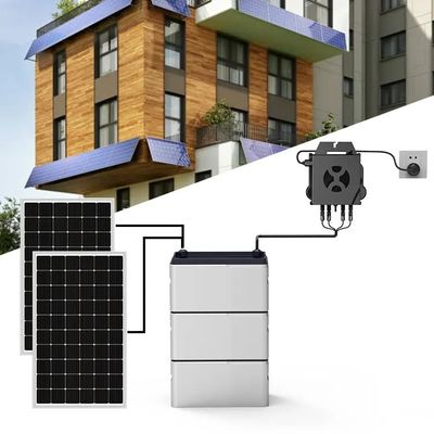 Sistema solare per balcone