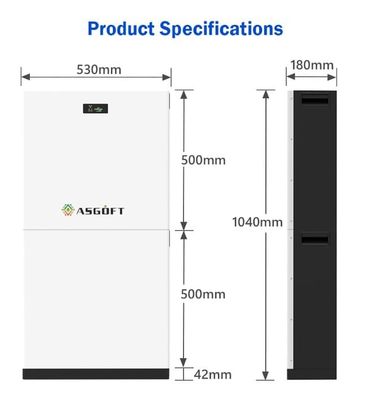 48V 280Ah Batteria LiFePO4 a ioni di litio