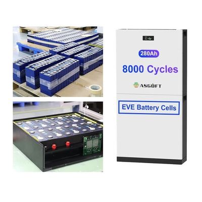51.2V 300Ah 15kwh Batteria LiFePO4 a ioni di litio