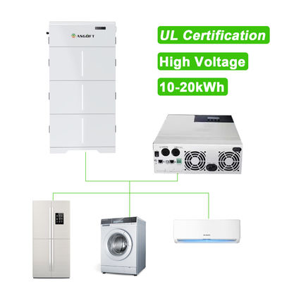 USA Home Ibrido 10kw 15kw 20kw Alta tensione Ess Byd 20 KWh Batteria al litio