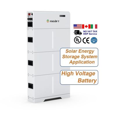 Home Immagazzinamento dell'energia ad alta tensione 10kwh 15kwh 20kwh Batteria solare Lifepo4 al litio