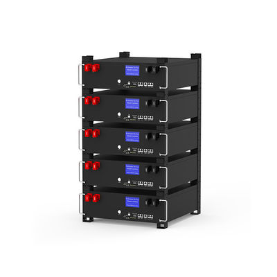 10 anni di garanzia EU Stock 6000 tempi di ciclo 51.2v 100ah 5kwh Lifepo4 batteria di accumulo di energia plug-and-play