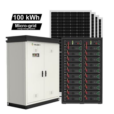 Sistema di stoccaggio di energia solare di fabbrica Completo 50kW 60KW 70KW 100KW ibrido