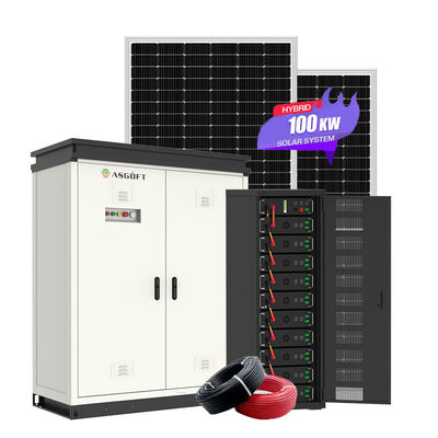 OEM/ODM Industrial and Commercial On Grid Solar Power System Batteria solare da 100 kW